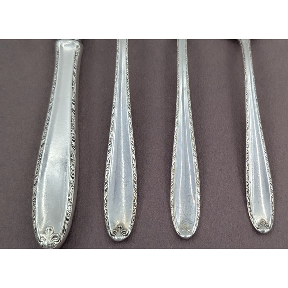 Alvin Southern Charm Sterling Silver 4 Pc Place Setting No Monogram - Picture 4 of 10